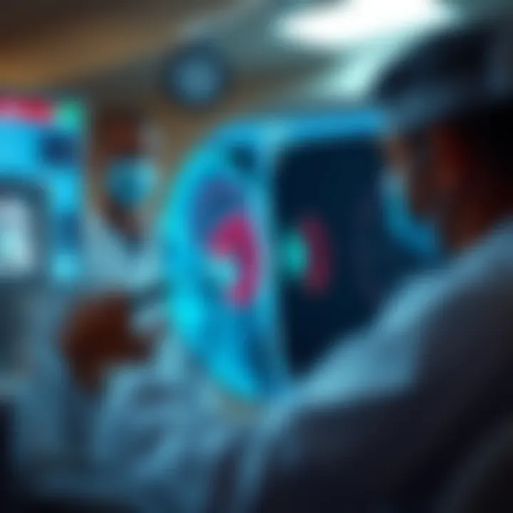 Visual representation of diagnostic methods used for identifying large cell arteritis.