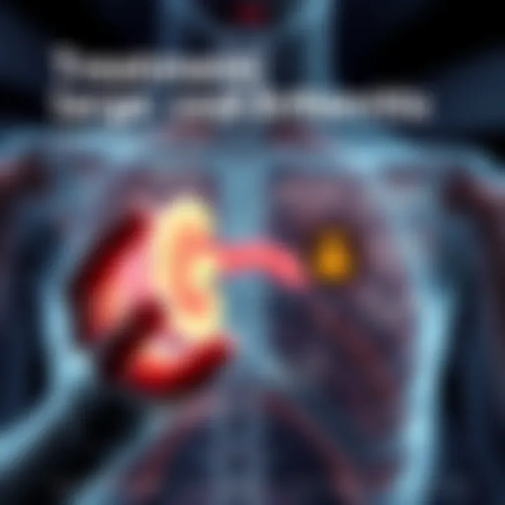 Infographic outlining treatment options available for large cell arteritis.