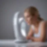 A high-tech light therapy device designed for joint pain relief.