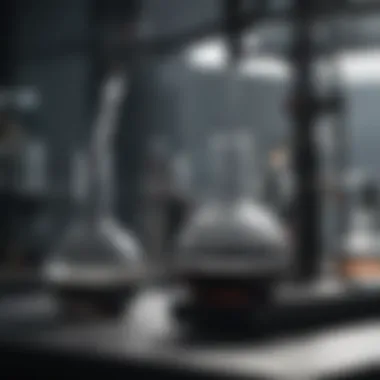 Investigating the Unique Properties of Liquid Carbon Dioxide Liquid carbon dioxide in a laboratory setup showcasing its unique properties