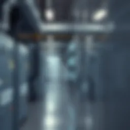 Lithium battery storage systems in a modern energy facility