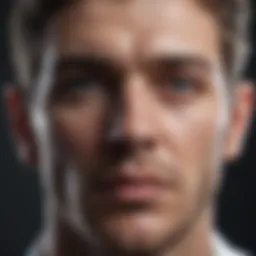 Visual representation of neurotic personality traits