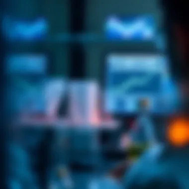 Data Analysis in Chemistry Careers A chemist analyzing data on a computer screen