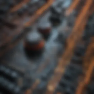 Visual representation of signal processing techniques enhancing photodiode performance