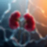 Conceptual illustration of kidney regeneration