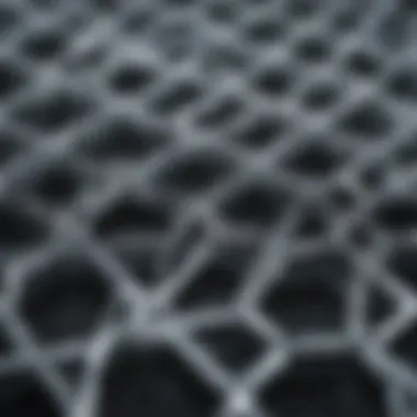 Structure of CsI scintillators showcasing their crystal lattice