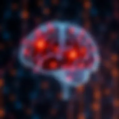 Understanding Dyslexia An illustrative representation of dyslexia showing brain pathways.
