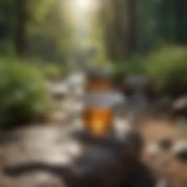 Natural Relief from Arthritis Discomfort A serene landscape symbolizing the search for natural relief from arthritis discomfort.