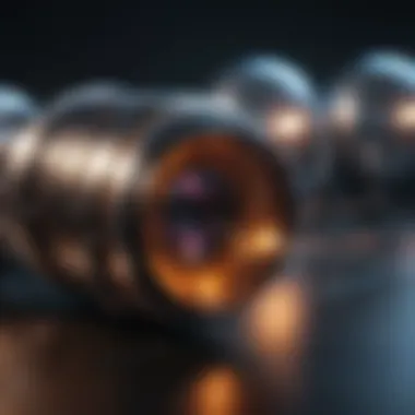 Future of Laser Technology in Communication A futuristic depiction of laser technology in communication systems.