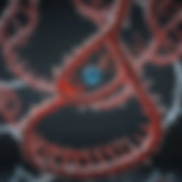 Visual representation of CRISPR technology