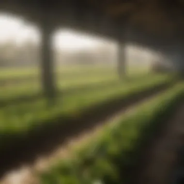 Sustainable Agriculture Innovations Artistic rendering of sustainable agricultural practices