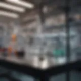 A detailed view of a laboratory setting focused on autoimmune research.