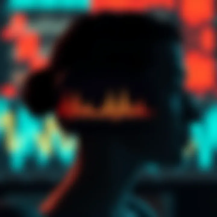 A graphical representation of EEG data patterns