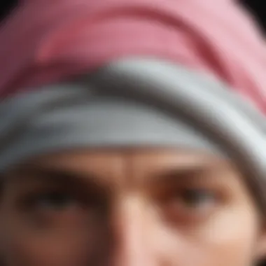 Comfort and Functionality of Do Rags Close-up of a do rag illustrating its comfort and functionality.