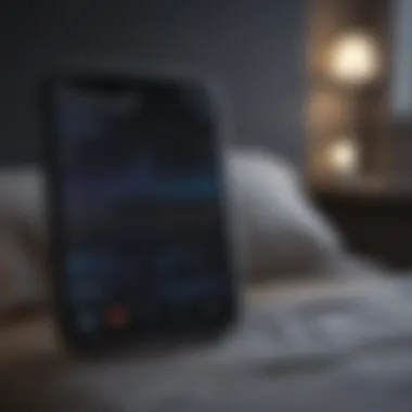 Visualizing Sleep Tracking Data Graph depicting data from a sleep tracking app