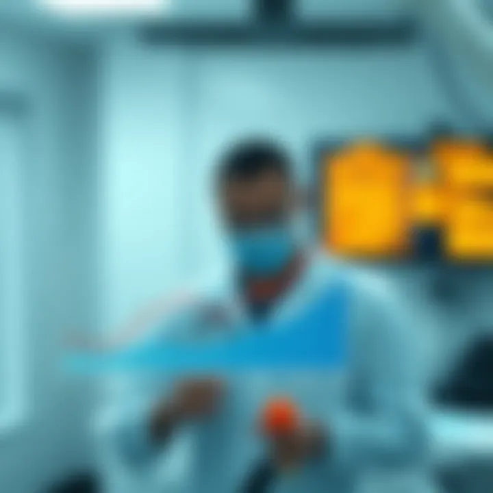 Survival Rates in Extensive Stage SCLC Graph illustrating survival rates in extensive stage SCLC