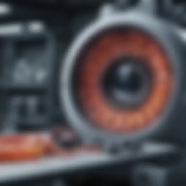 Illustration of future imaging technology concepts