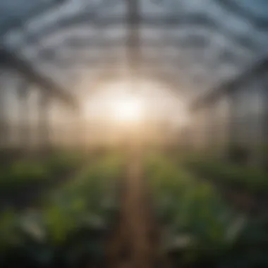 Smart sensors monitoring greenhouse climate conditions