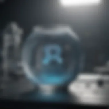 Illustration of hydrogen capture technology