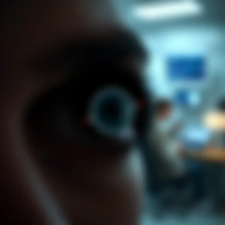 Infographic on mobile vision test accessibility