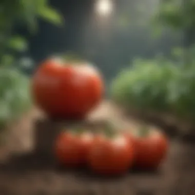 Alternative Pest Management Strategies Chart showcasing alternative pest management solutions for tomatoes
