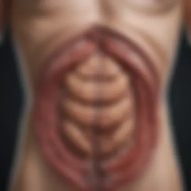 Delayed Gastric Emptying Graphic representation of delayed gastric emptying