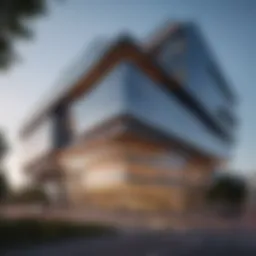 Exterior view of Johns Hopkins Kimmel Cancer Center showcasing its architecture