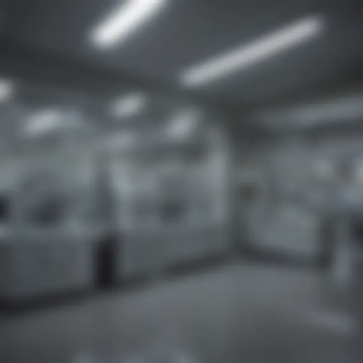 Research laboratory within Johns Hopkins Kimmel Cancer Center emphasizing advanced technologies