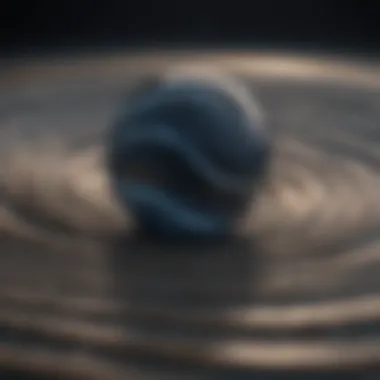 Visual depiction of gravitational waves