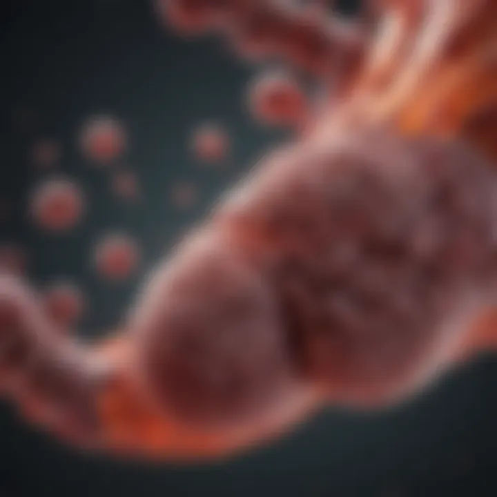 An infographic detailing mechanisms of liver dysfunction in leukemia
