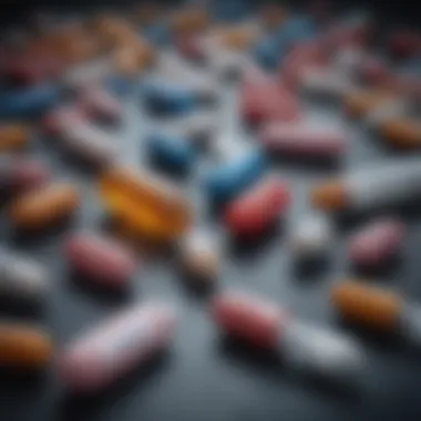 Types of Medications for Penile Injections Visual representation of different types of medications used in penile injections