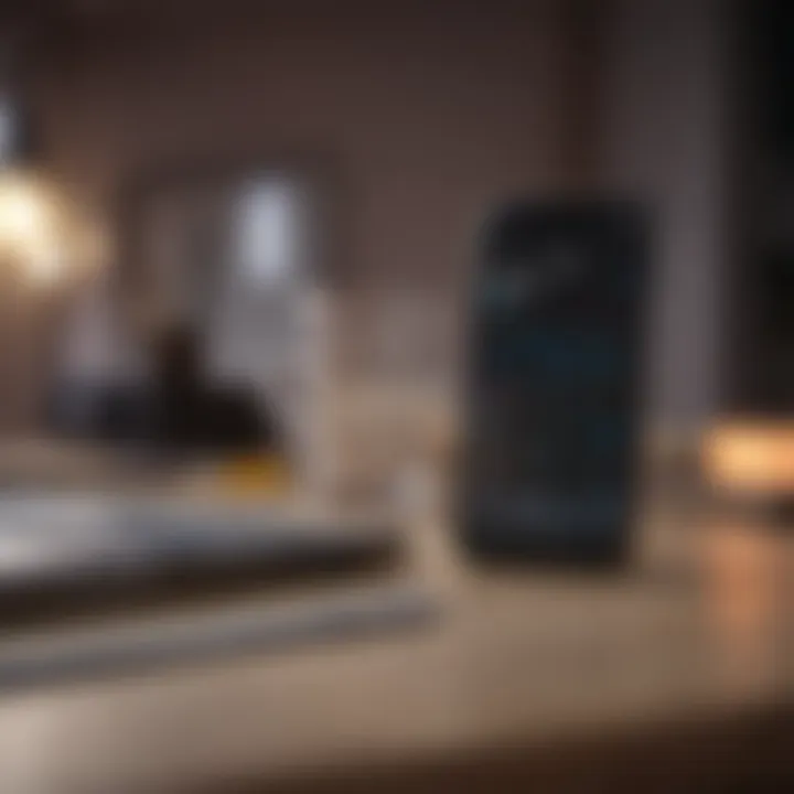 An app interface showcasing mood tracking features