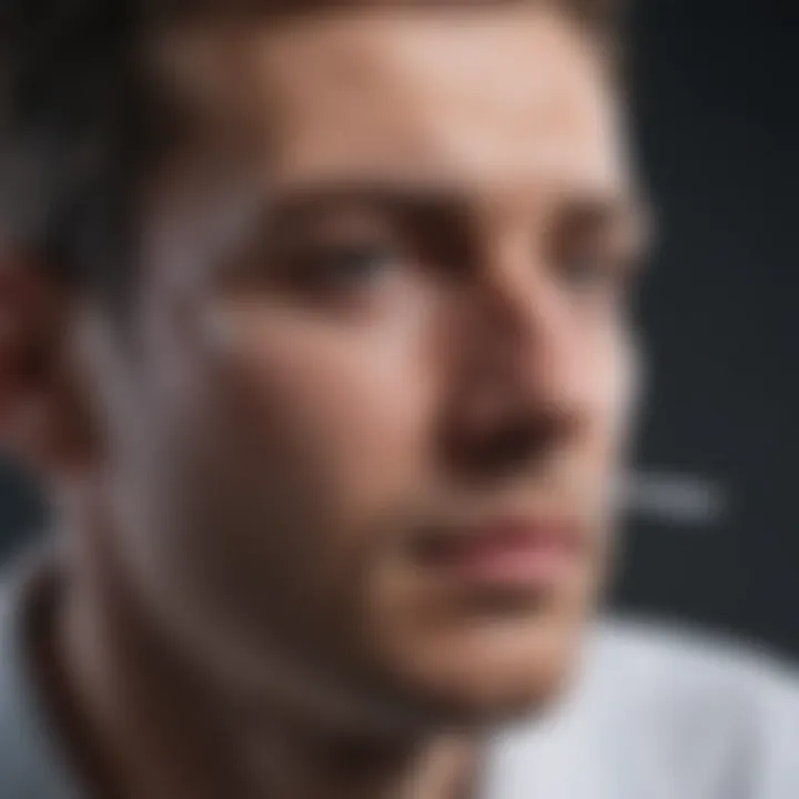 Nasal migraine medication in a clinical setting
