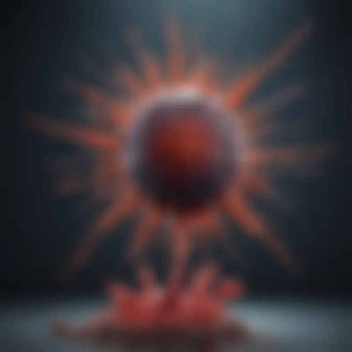 Diagram illustrating the methodology of the neutrophil burst test