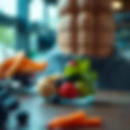 Dynamic representation of macronutrient distribution