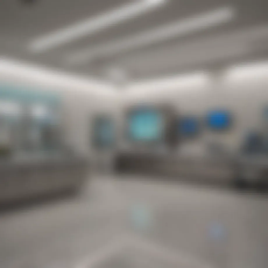 A vibrant plasma donation center in Sherman, TX with welcoming interiors.