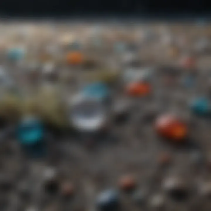 Microplastics found in various environments