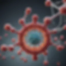 Illustration depicting the structure of proteostat dye at a molecular level
