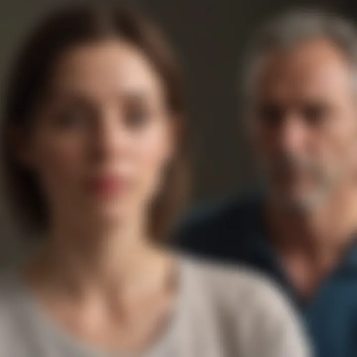Graphic depicting the psychosocial impact of acute illness on families