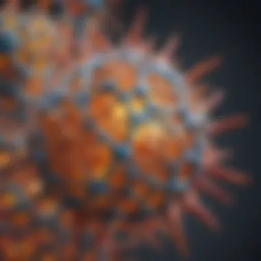 Structural Analysis of Sialidase Detailed structure of sialidase enzyme showing its active site