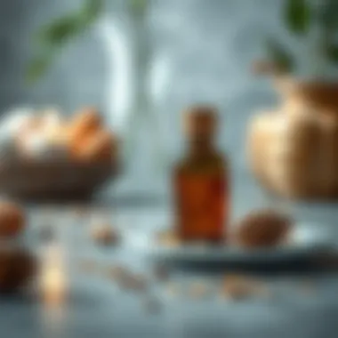 Natural ingredients for skin care during recovery