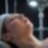 Ultrasound machine in a clinical setting