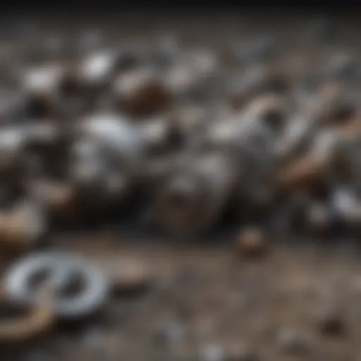 Illustration of various forms of steel corrosion
