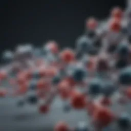 Illustration depicting molecular structures of steroids