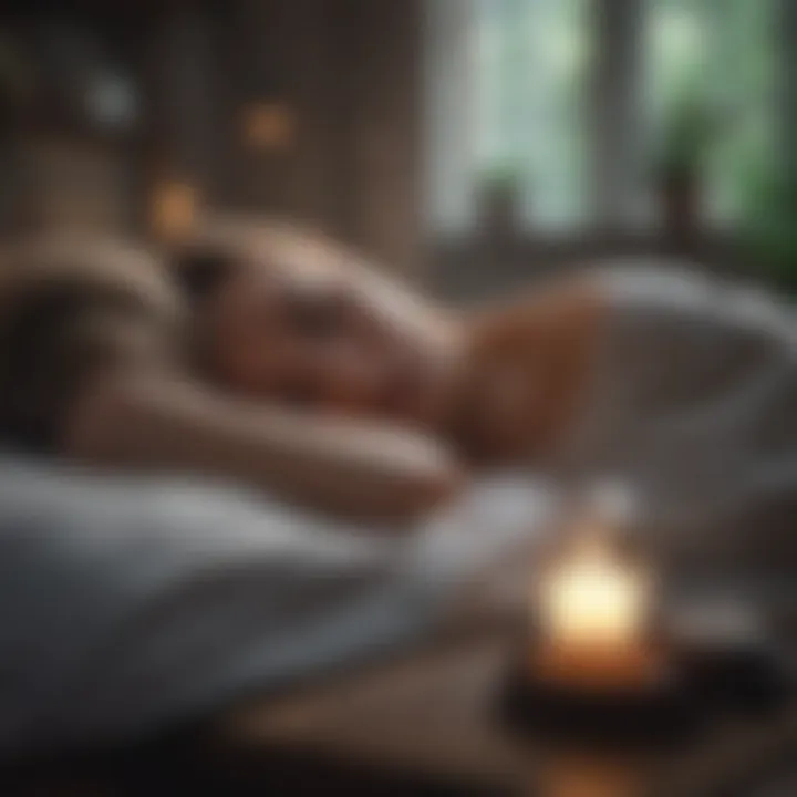 Calming techniques for relaxation before sleep