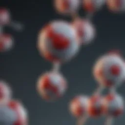 Molecular structure of metformin illustrating its chemical properties