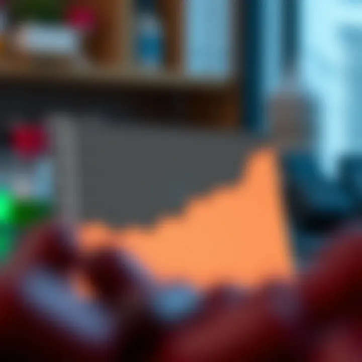 Graph showing antibiotic resistance trends