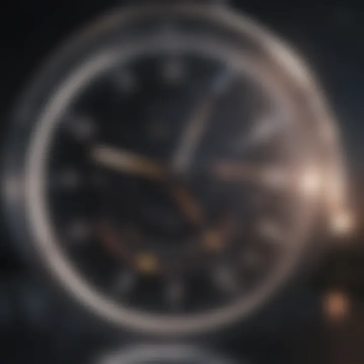 Illustration of the effects of artificial light on circadian rhythms