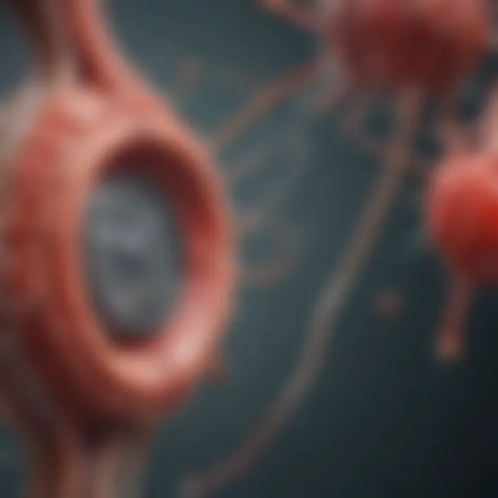 Infographic on pathophysiological mechanisms connecting kidney cancer and high blood pressure