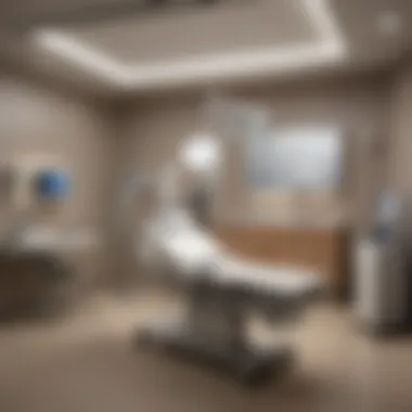 Modern treatment room illustrating advanced patient care technology